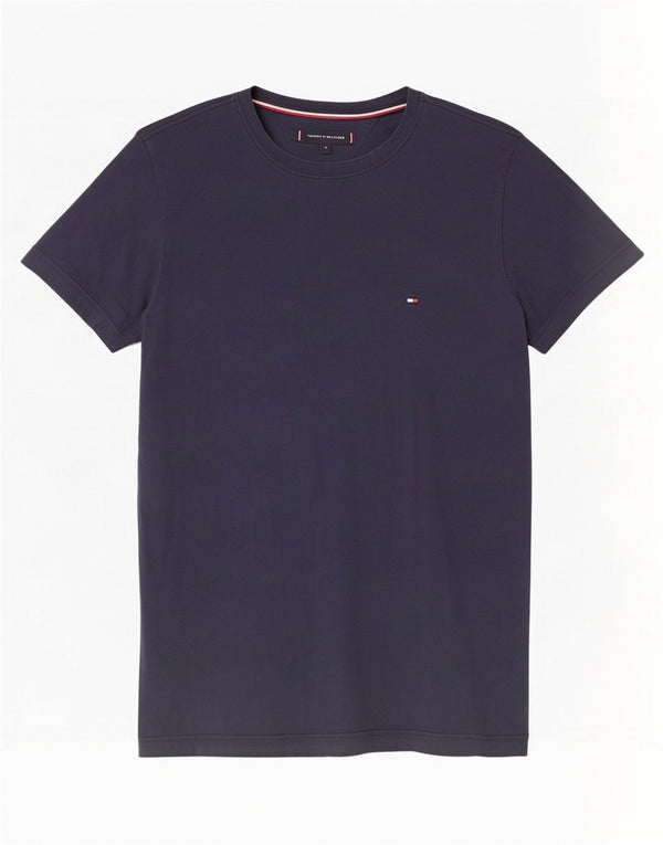 Tommy Hilfiger T-Shirt Homme Haut Petit Bleu Marine Coton