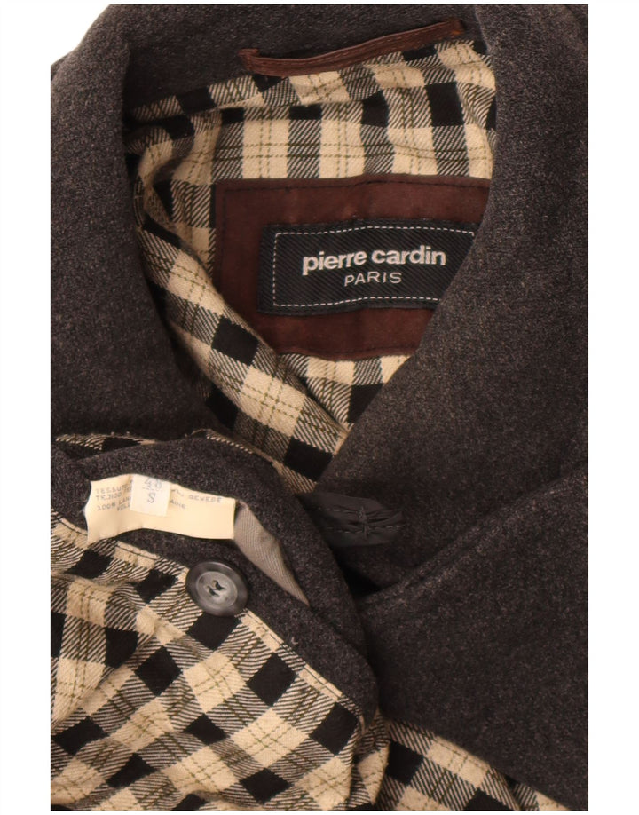 Pierre Cardin Pardessus Homme IT 48 Laine Gris Moyen