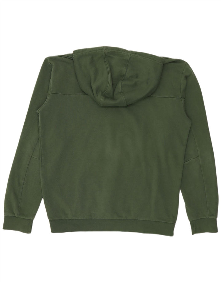 ADIDAS Pull à capuche pour homme en coton vert moyen