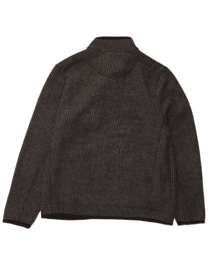 Weird Fish Veste polaire pour homme UK 40 Large Gris Polyester