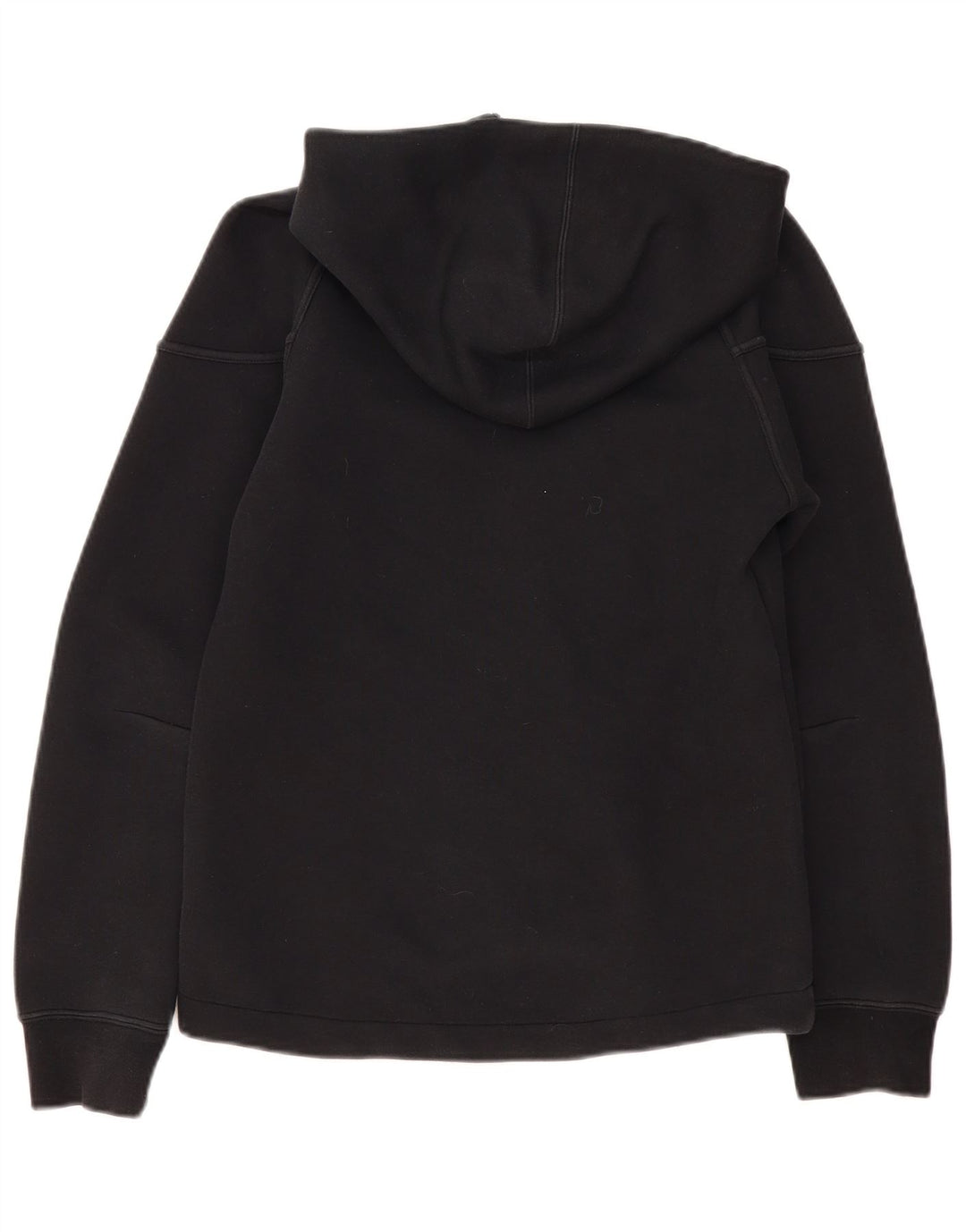 Nike Pull à capuche zippé pour homme Petit coton noir