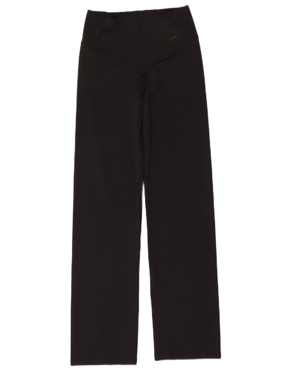 Nike Pantalon de survêtement Dri Fit pour femme UK 12 Noir moyen