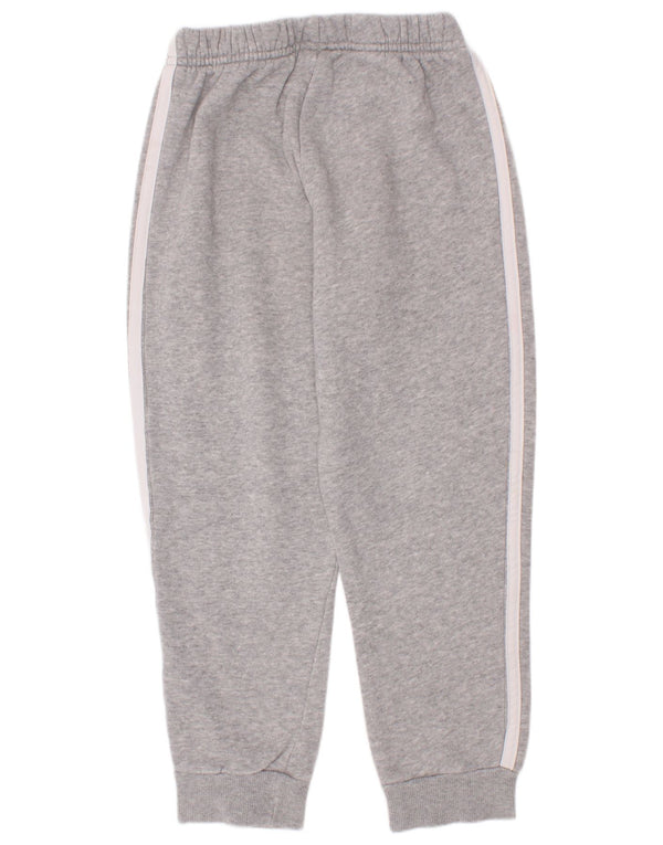 Adidas Pantalon de Survêtement Garçon Joggers 6-7 ans Gris Moucheté Coton