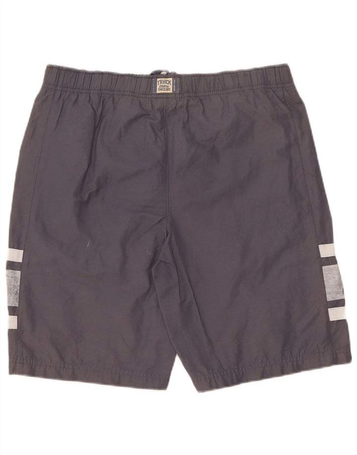 Nike Short de sport graphique pour homme Petit gris Coton