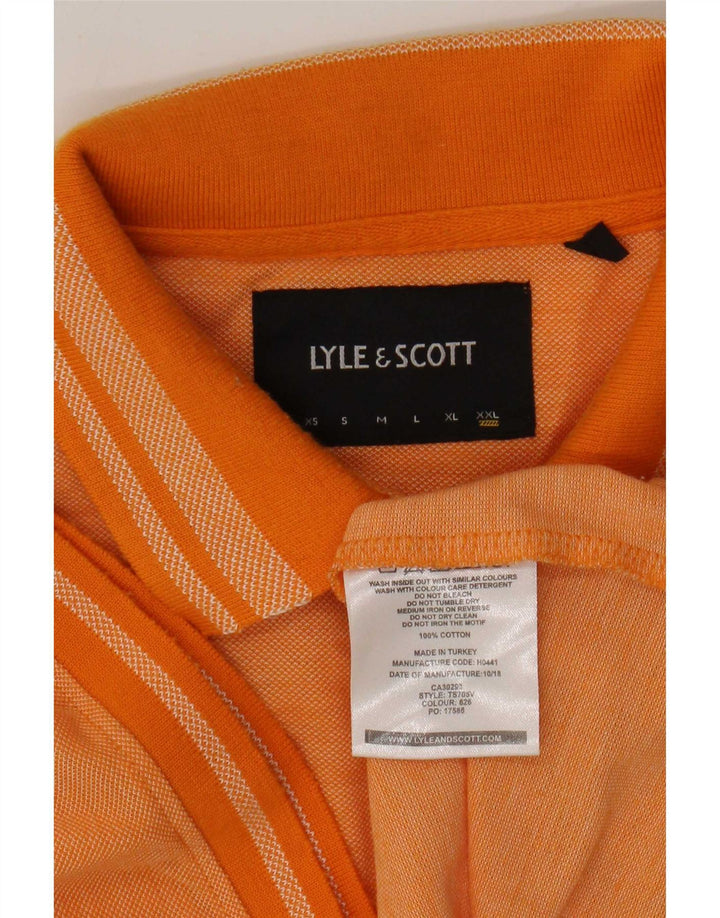 Lyle & Scott Polo Homme 2XL Orange Coton