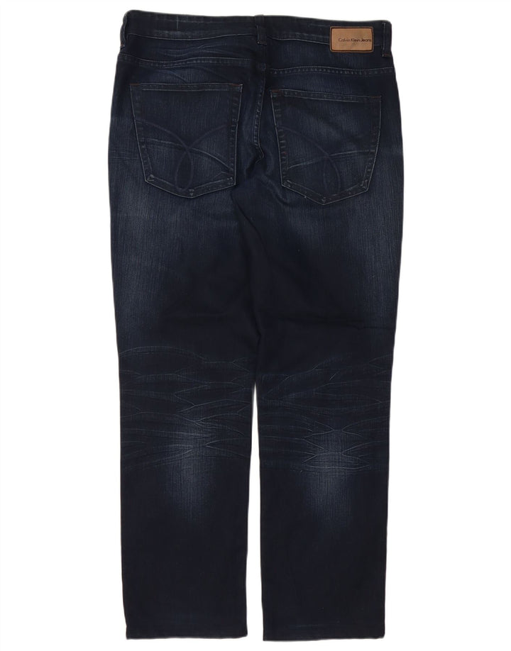 Calvin Klein Jean Slim Regular Homme W32 L30 Bleu