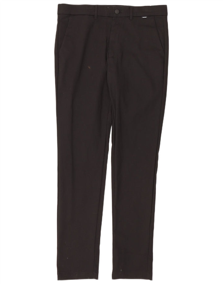 Calvin Klein Pantalon Chino Slim Homme W32 L32 Noir