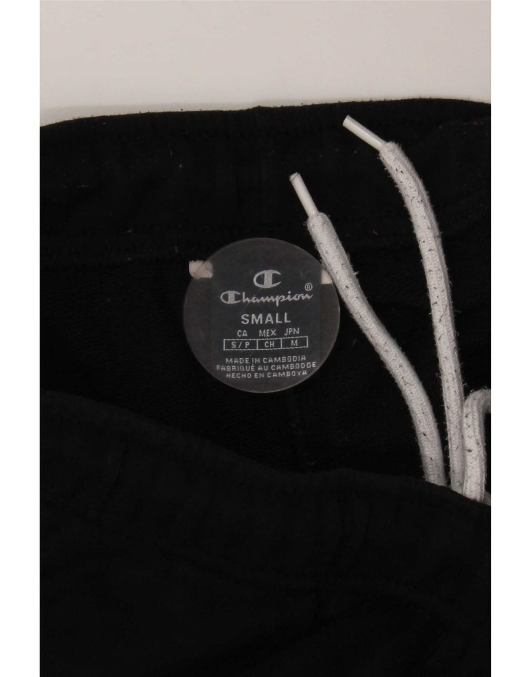 Champion Pantalon de Survêtement Graphique Homme Joggers Small Noir