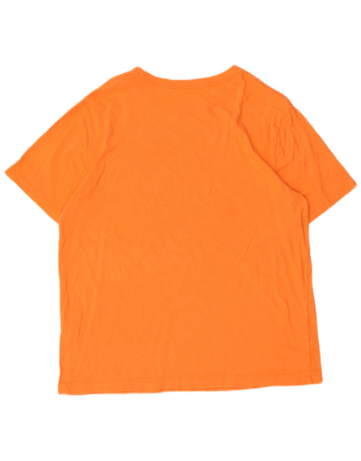 Nautica T-Shirt Graphique Homme Orange Moyen Coton