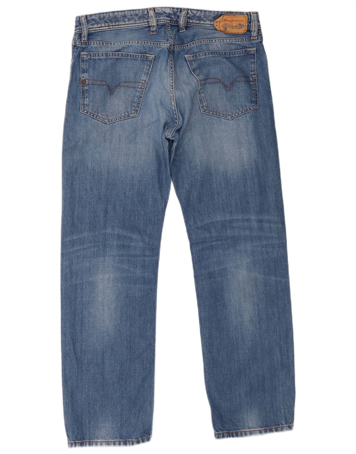 Diesel Jean Droit Wavkee W32 L30 Homme Bleu