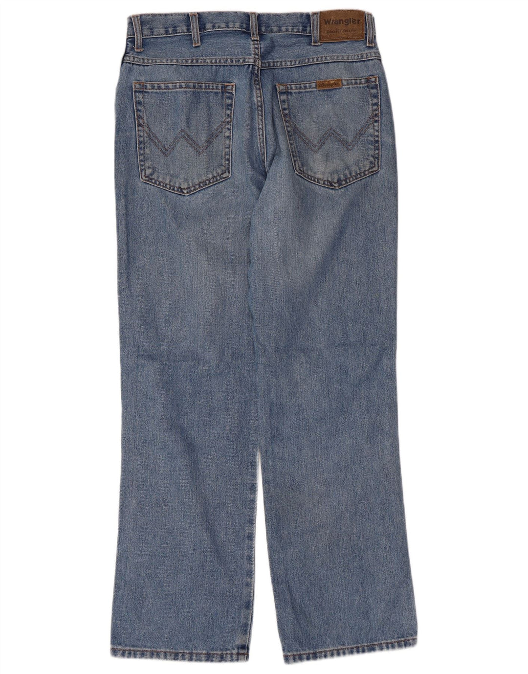 WRANGLER Jean droit coupe droite homme W32 L30 bleu coton