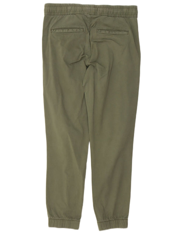 Zara Pantalon Chino Joggers Homme Petit W28 L28 Vert