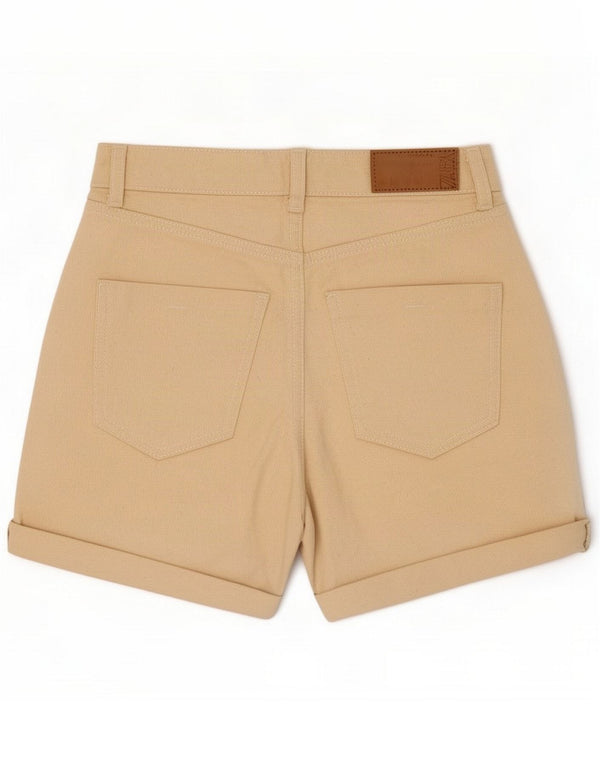 Zara Short en jean pour femme EU 34 XS W24 Beige