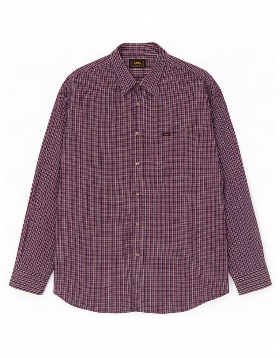 Lee Chemise Homme 2XL Coton Vichy Multicolore