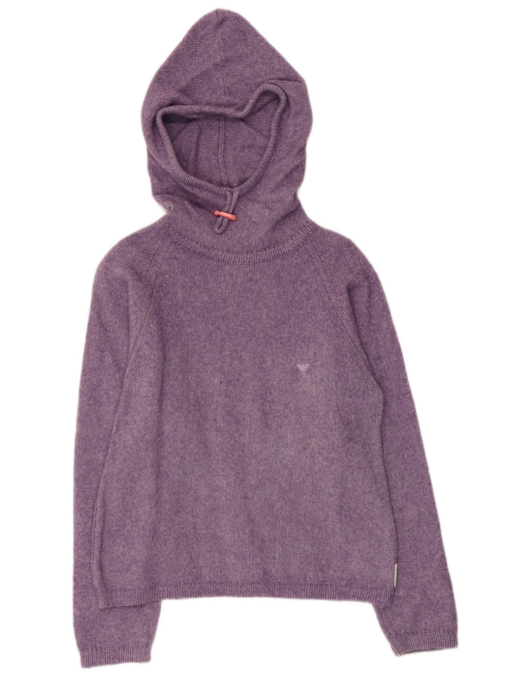 ARMANI JUNIOR Pull à capuche fille 7-8 ans Violet Coton