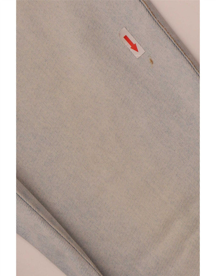 Cassuci Jean droit graphique femme W28 L28 bleu