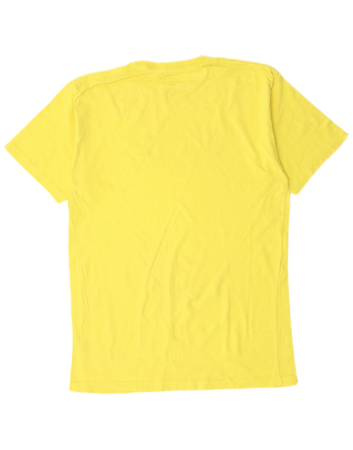 VANS T-shirt graphique coupe classique pour homme, jaune moyen, en coton