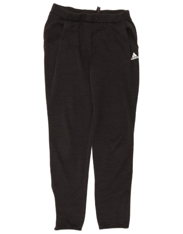 Adidas Pantalon de survêtement pour femme Joggers UK 14 Medium Noir Polyester