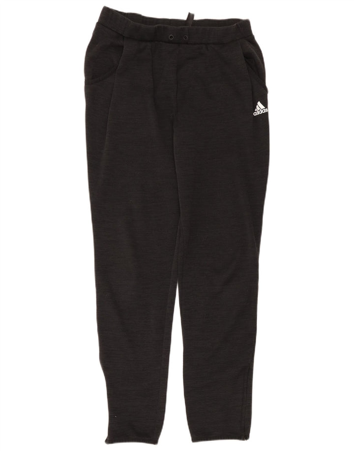 Adidas Pantalon de survêtement pour femme Joggers UK 14 Medium Noir Polyester