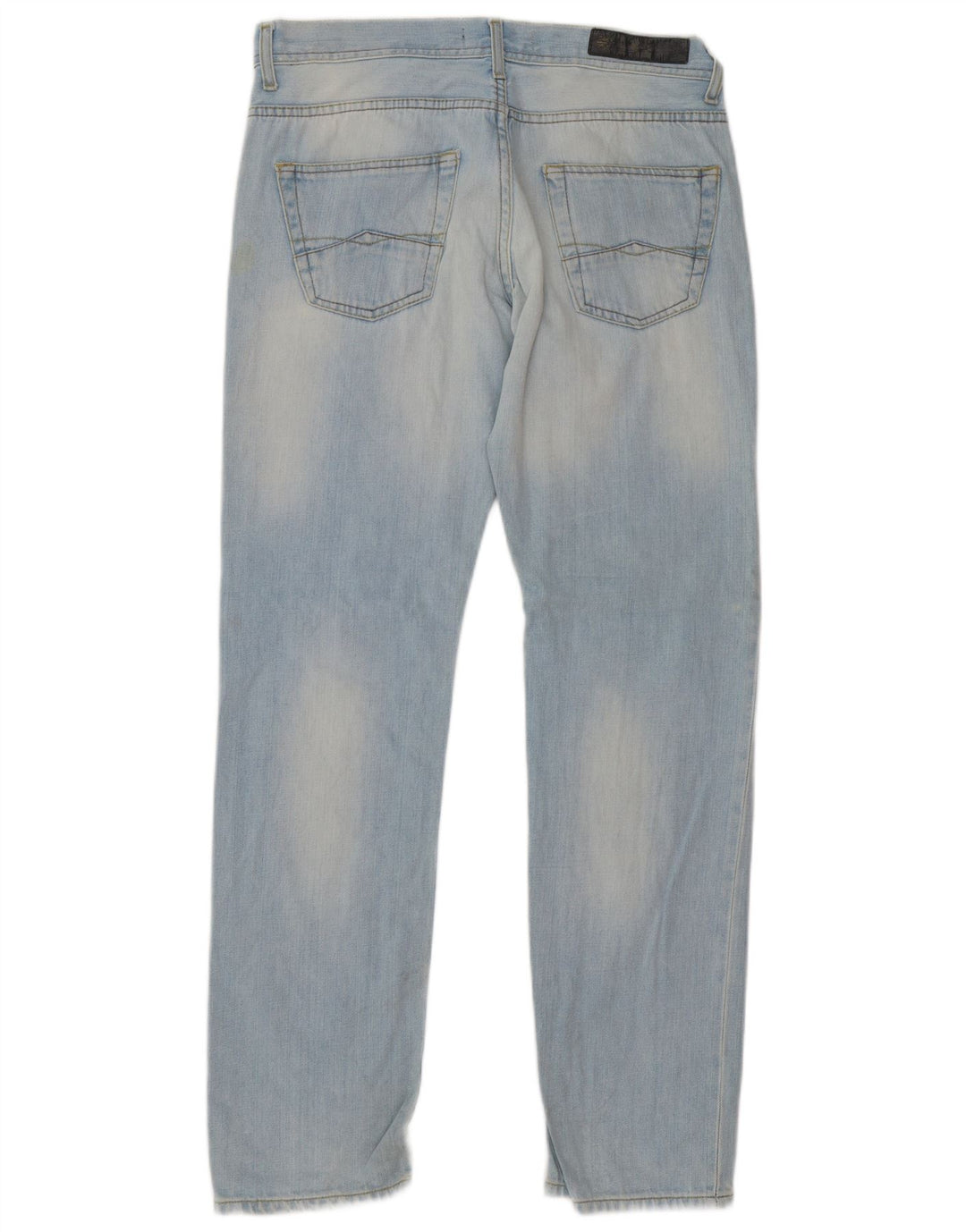 Zara Jean droit pour homme EU 42 Large W32 L32 Bleu