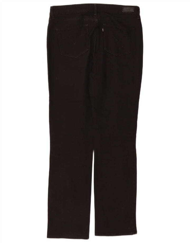 Levi's Pantalon Droit Casual Femme W34 L31 Noir