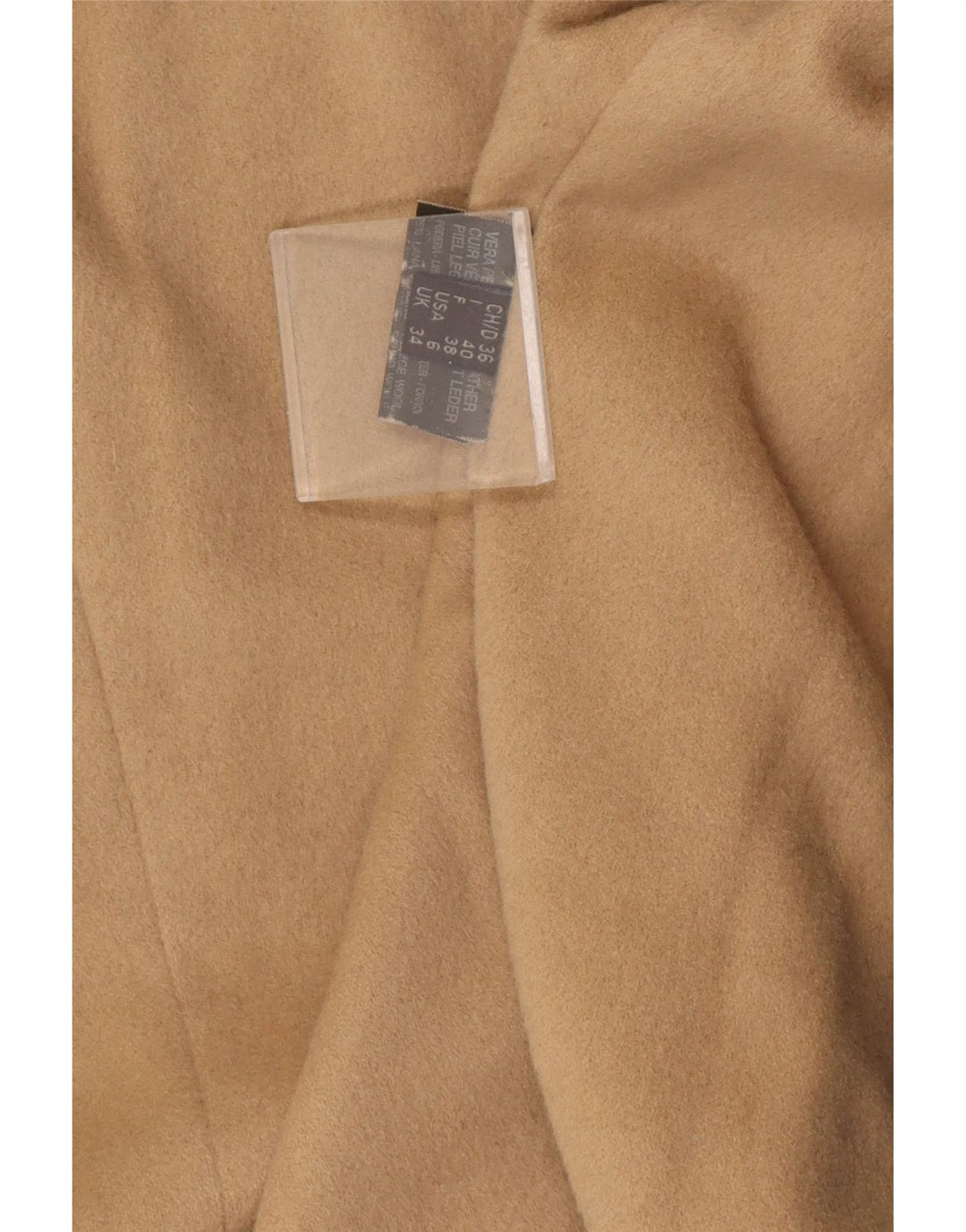 Bruno Magli Manteau en cuir à double boutonnage pour femme UK 12 Cuir noir moyen