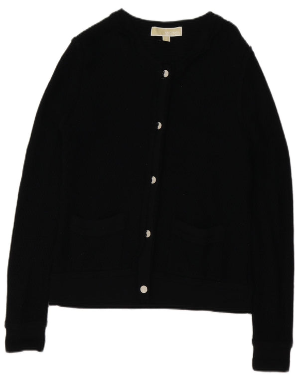 Michael Kors Cardigan pour femme UK 14 Noir moyen