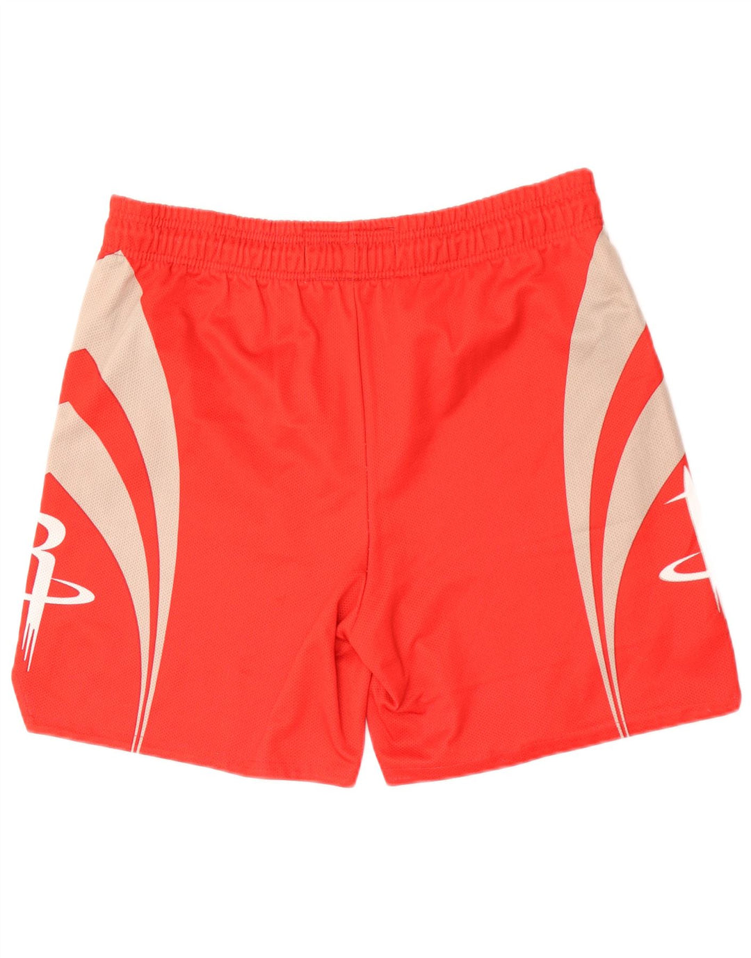 Champion Short de sport graphique pour homme en polyester color block grand rouge