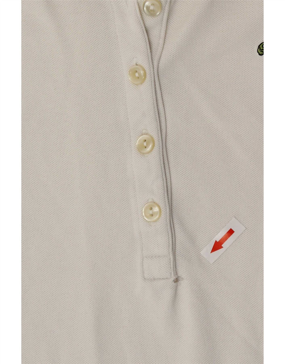 Lacoste Polo Femme Taille 38 Moyen Blanc
