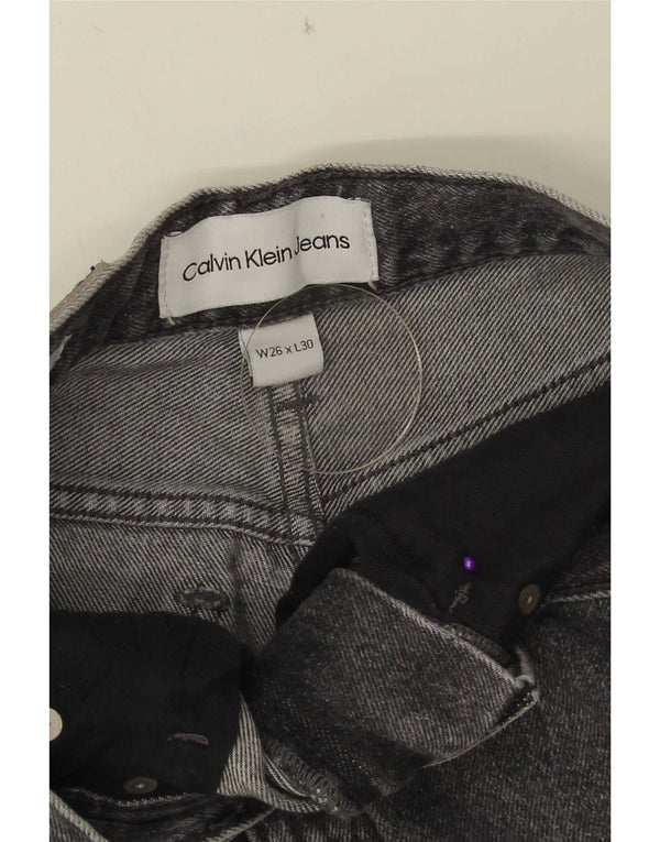 Calvin Klein Jean large pour femme W26 L28 Gris