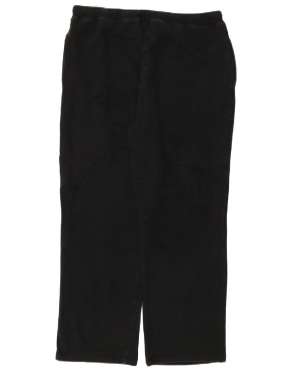 Marks & Spencer Pantalon de survêtement pour femme UK 16 Large Noir Coton
