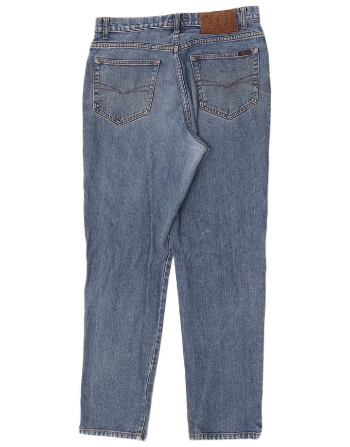 Gant Jean Tapered Homme W34 L32 Bleu Coton