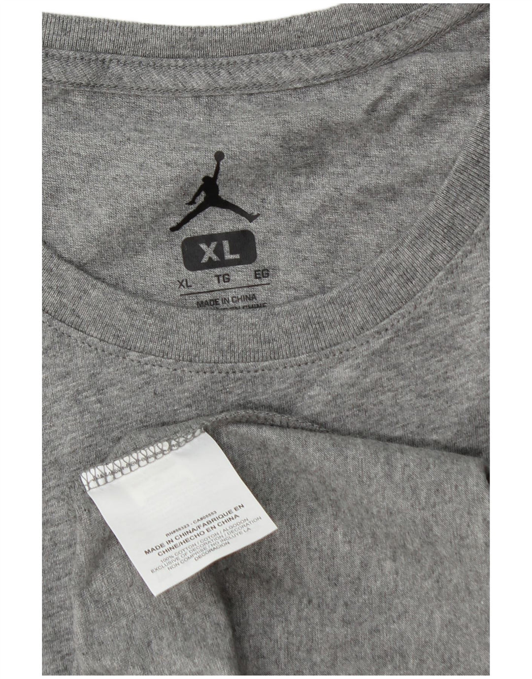 Jordan T-shirt graphique pour homme XL en coton gris