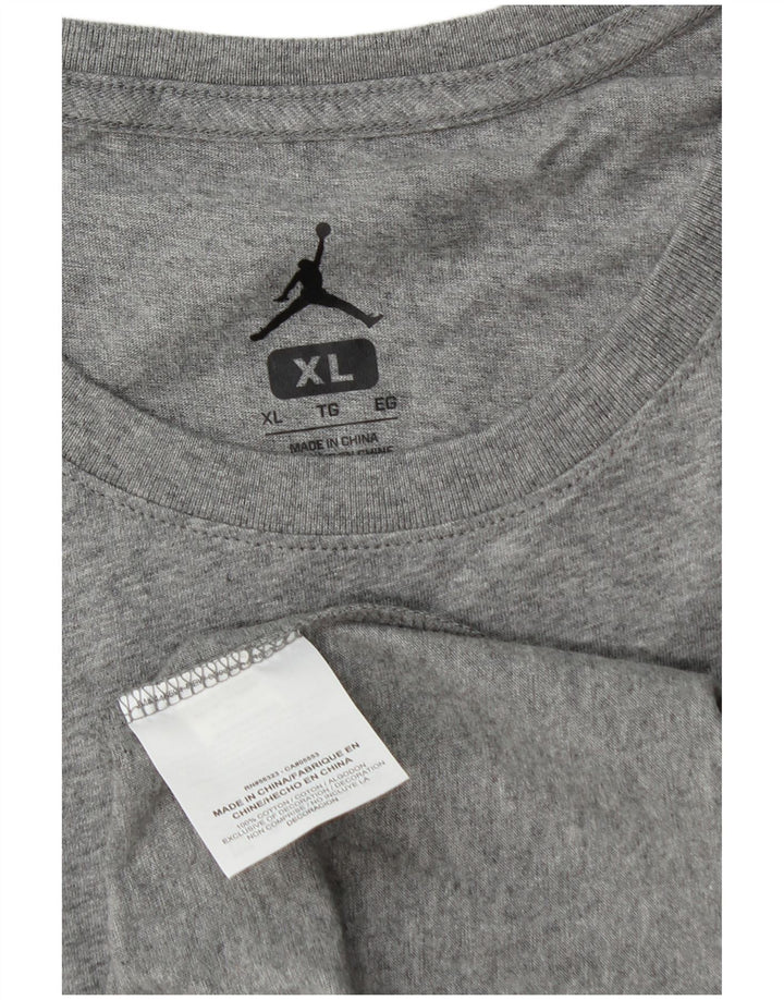 Jordan T-shirt graphique pour homme XL en coton gris