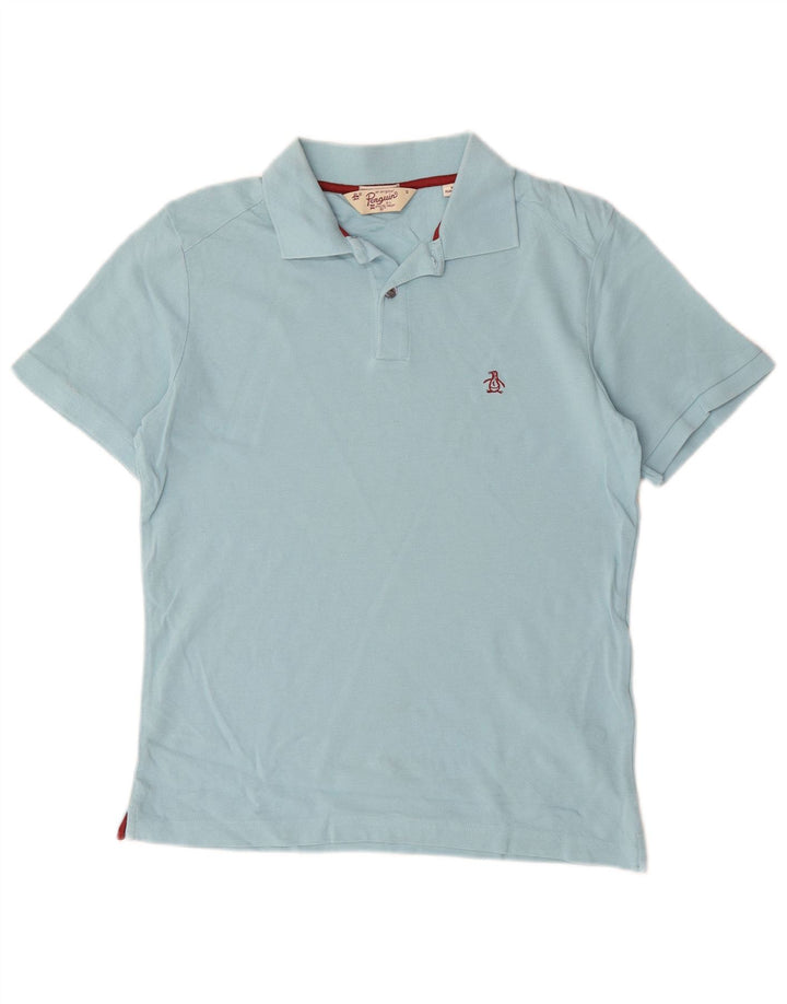 Penguin Polo Homme Petit Bleu Coton