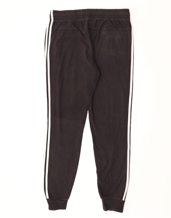 Adidas Pantalon de survêtement pour femme Joggers UK 12/14 Coton noir moyen