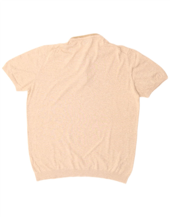 Massimo Dutti Polo Homme Grand Coton Beige
