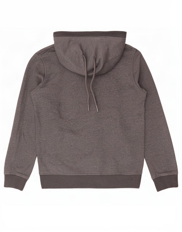 Gant Pull à capuche graphique homme grand gris coton