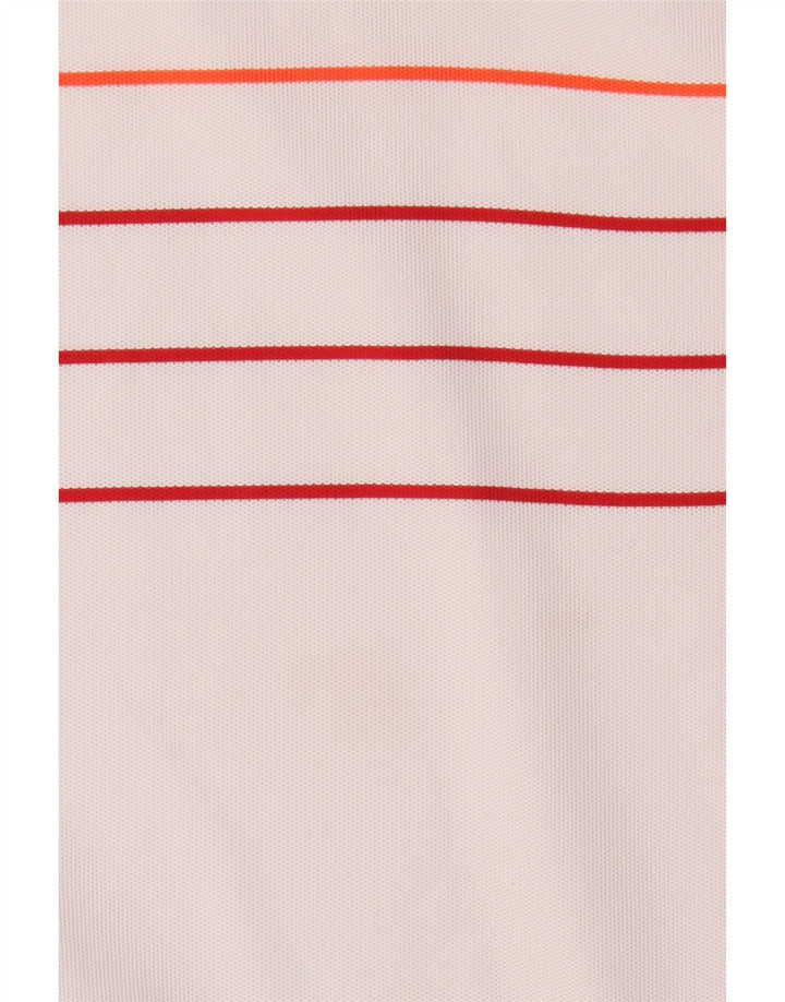Calvin Klein Polo Homme Grand Blanc Colorblock Polyester