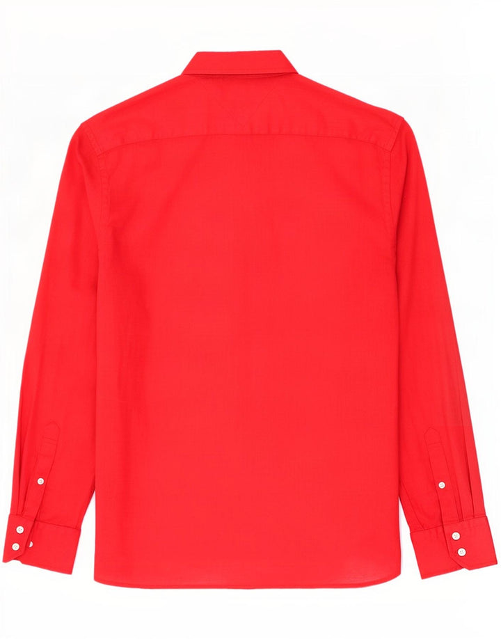 Tommy Hilfiger Chemise Homme XL Lin Rouge