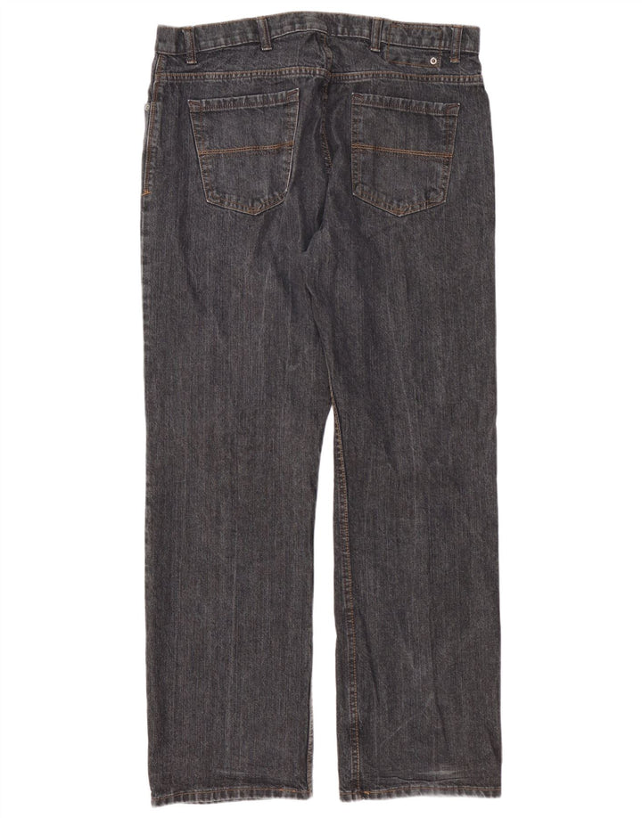 Marks & Spencer Jean droit bleu Harbor Straight W38 L31 homme gris