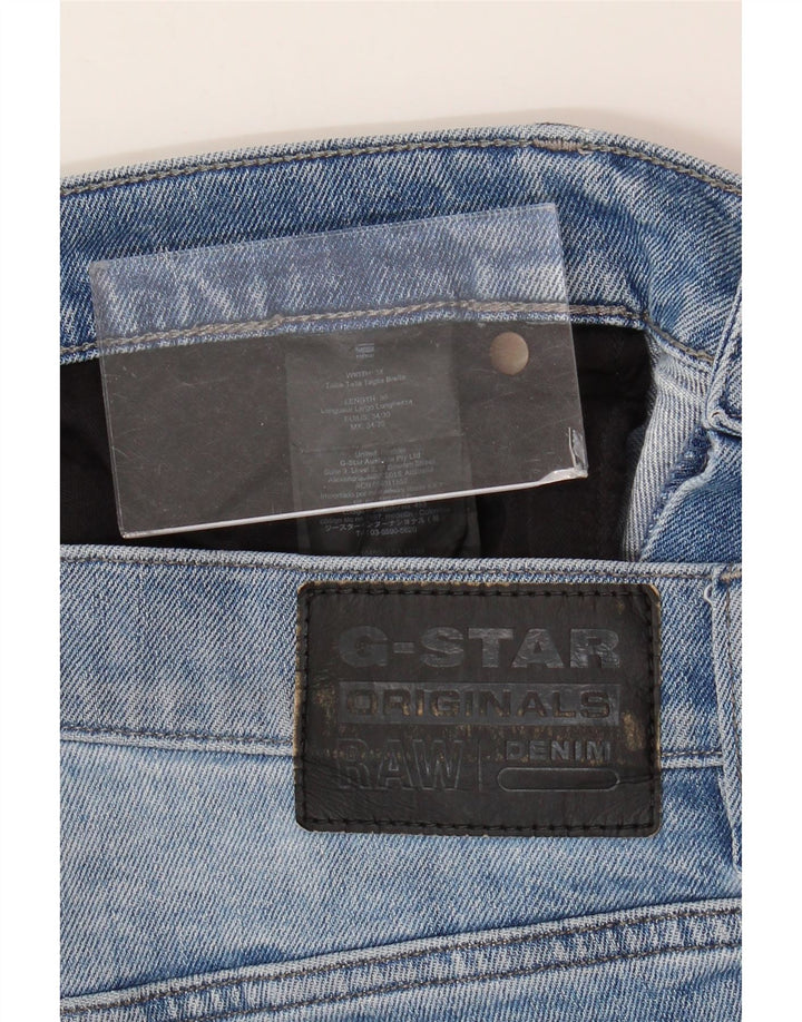 G-Star Jean droit homme W34 L30 bleu coton