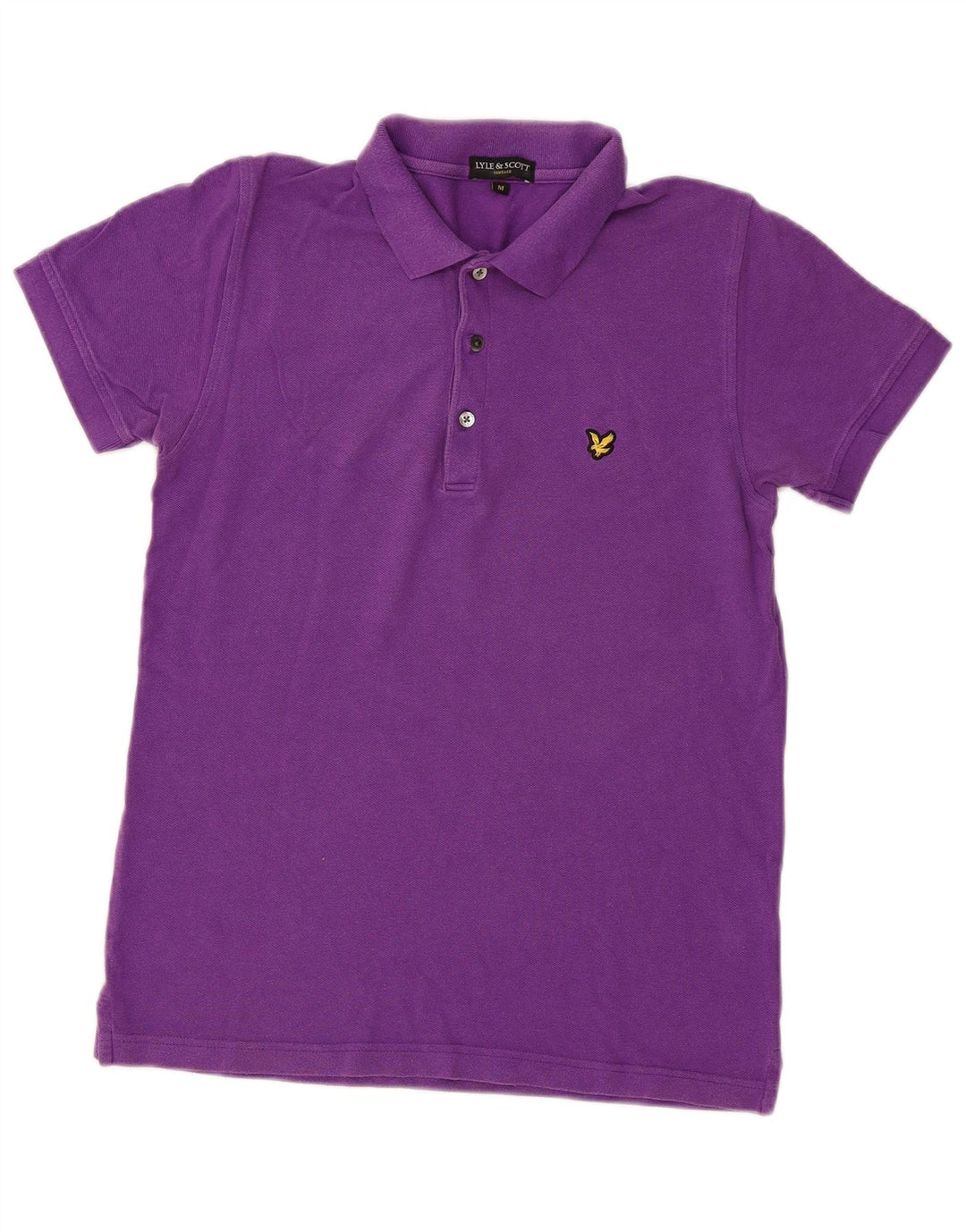 Lyle & Scott Polo Homme Violet Moyen Coton