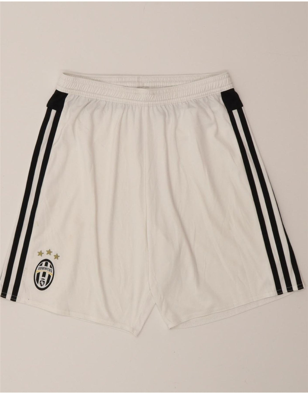ADIDAS Short de Sport Juventus Homme Petit Blanc Colorblock Polyester