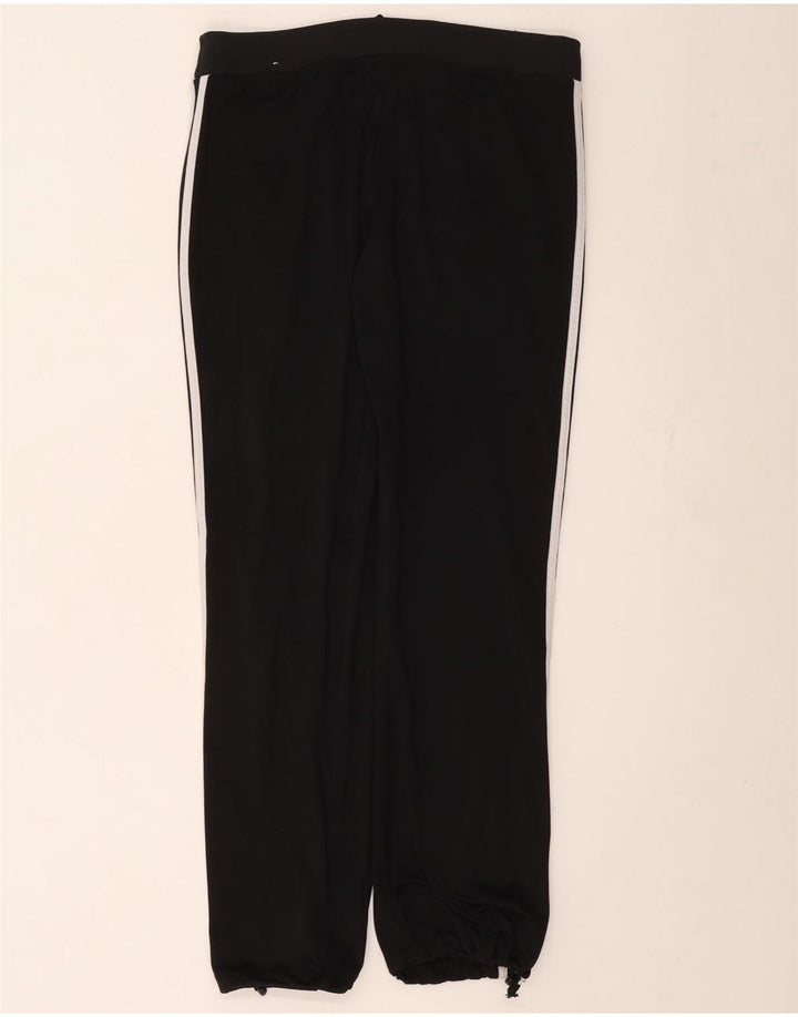 ADIDAS Pantalon de survêtement pour femme Joggers UK 14 Large Noir Polyester