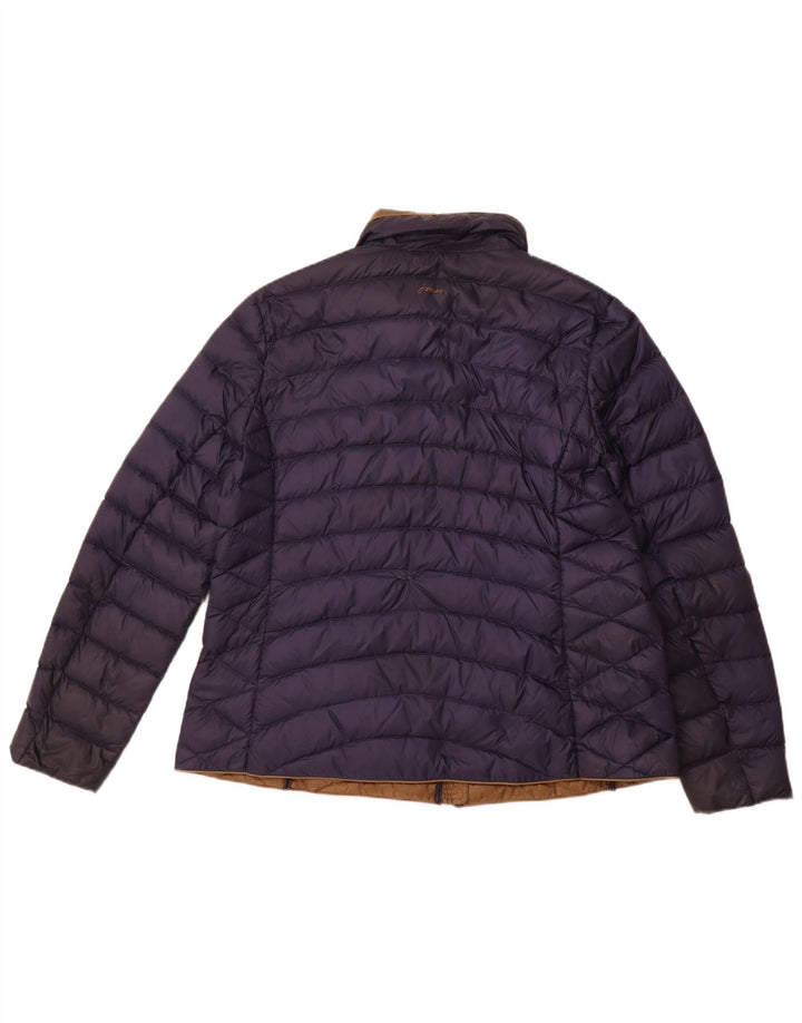 Joules Veste matelassée pour femme UK 18 XL Bleu marine Polyamide