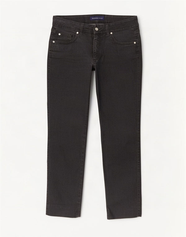 Trussardi Femme Jean Slim W29 L28 Gris