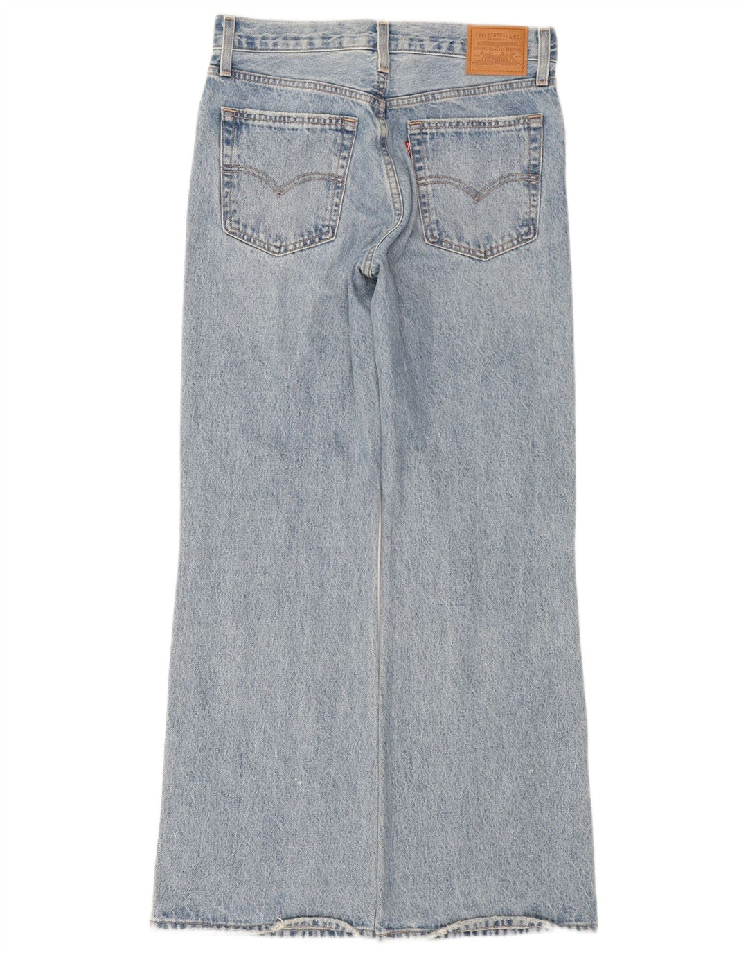 Levi's Jean Bootcut Femme Effet Déchiré W26 L31 Coton Bleu