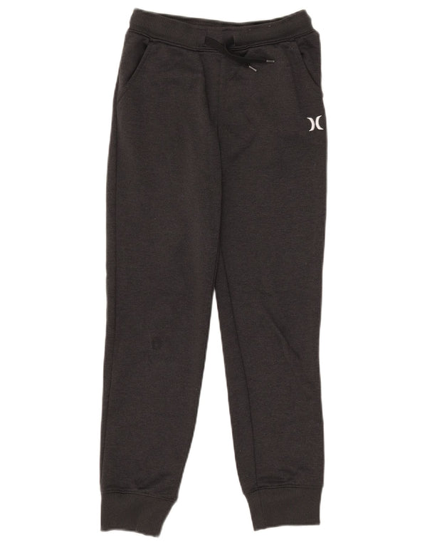 Hurley Pantalon de survêtement garçon 10-11 ans Gris moyen Polyester