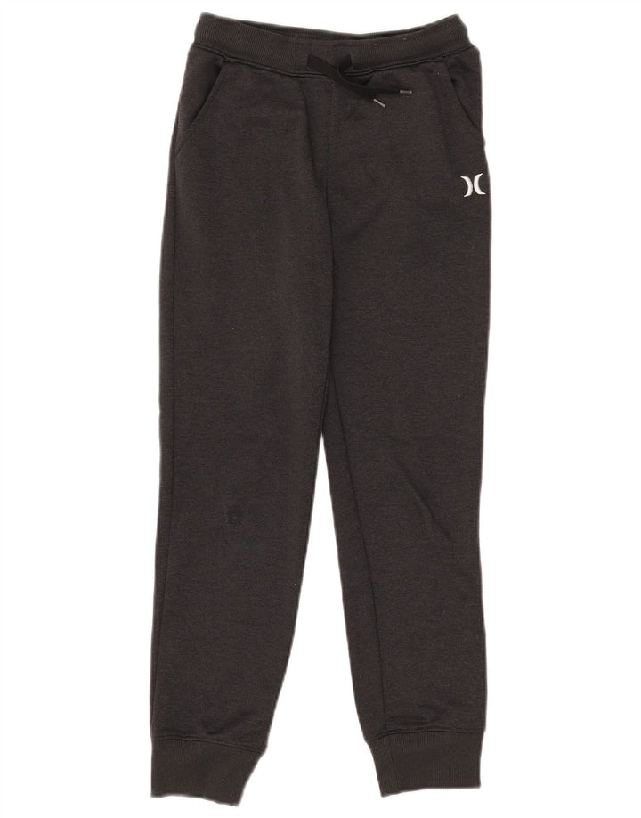 Hurley Pantalon de survêtement garçon 10-11 ans Gris moyen Polyester